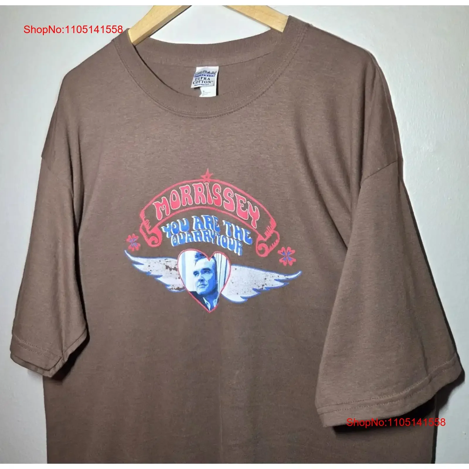 Vintage 2004 Morrissey You Are The Quarry Tour Band T Shirt 90s Y2K USA Music Sz XL vintage Washed streetwear