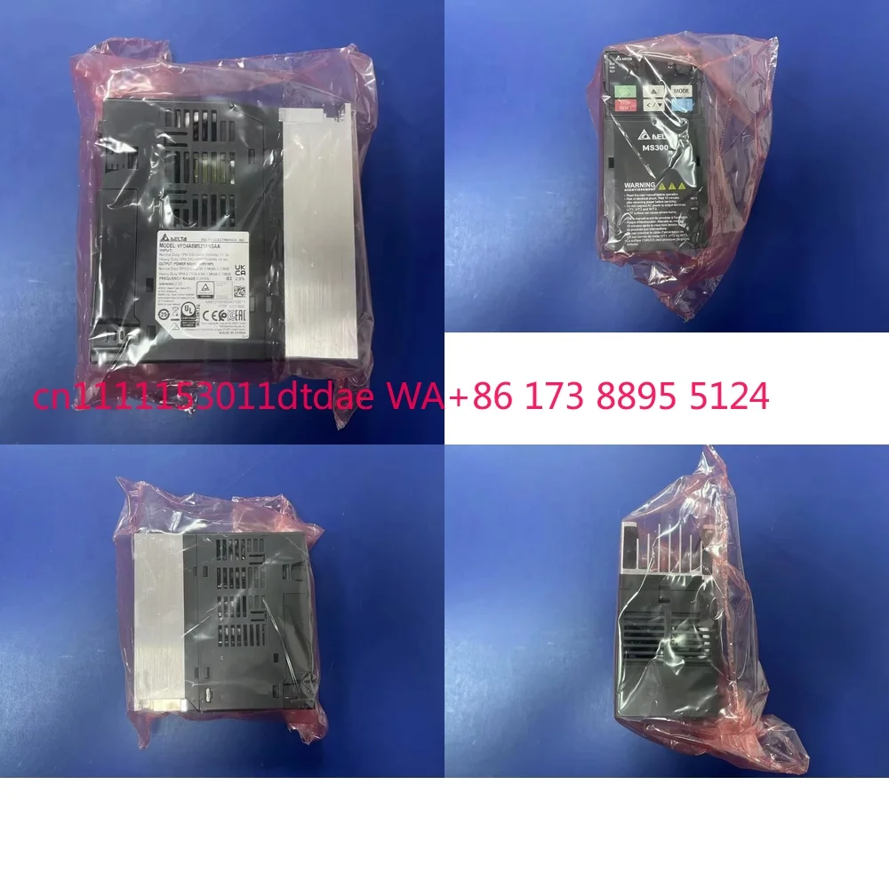 

VFD MS300 Series Inverter for VFD4A8MS21ANSAA 1 0.75 kW 230 V 4.8 A Variable Frequency Drive AC Motor Controller