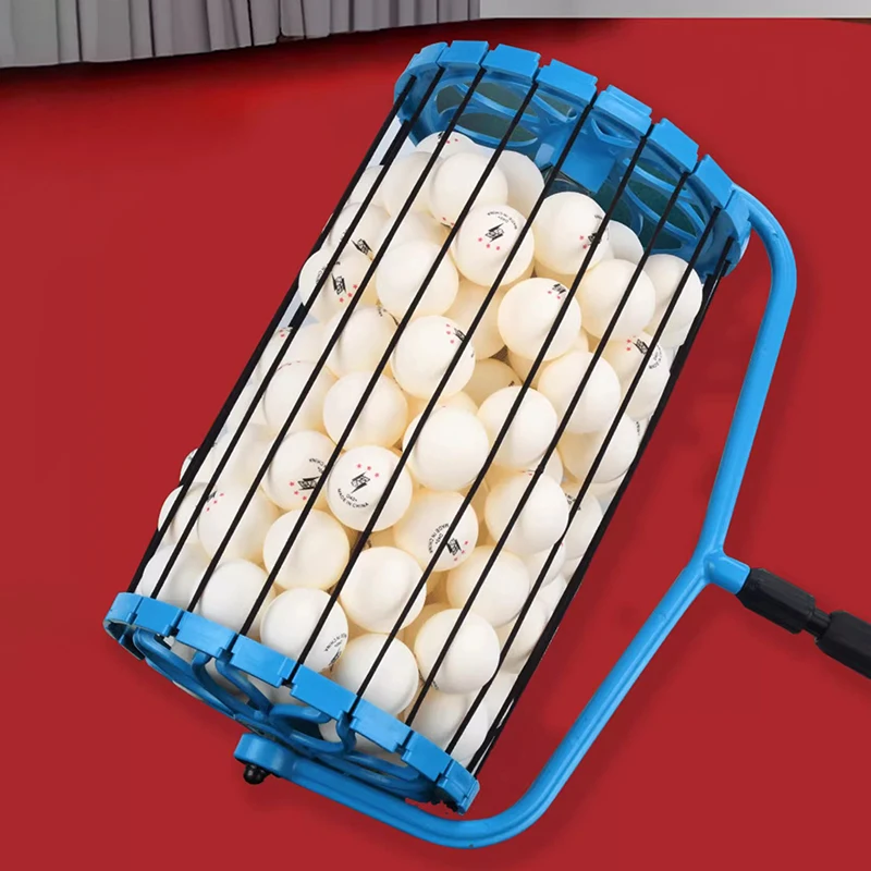 متطوير كرة تنس الطاولة المنتقى سعة كبيرة تنس الطاولة قطف صندوق المحمولة بينغ بونغ اختيار دلو ضبط الملحقات الرياضية