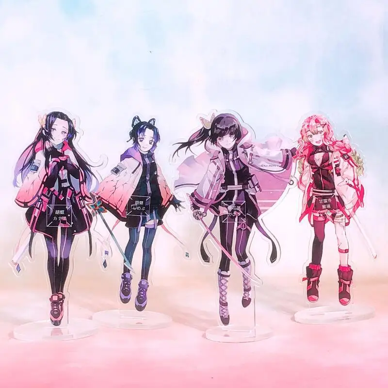 

Kimetsu No Yaiba Anime Peripheral Stand Tanjirou Nezuko Desktop Ornaments Acrylic Anime Cute Accessories Decoration Ornaments