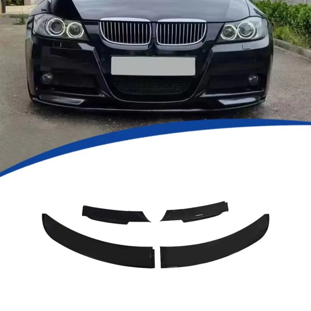 

For BMW 3 Series E90 Sport Edition 2005-2008 Year Splitter Front Bumper Lips Spoiler Body Kit Accessories