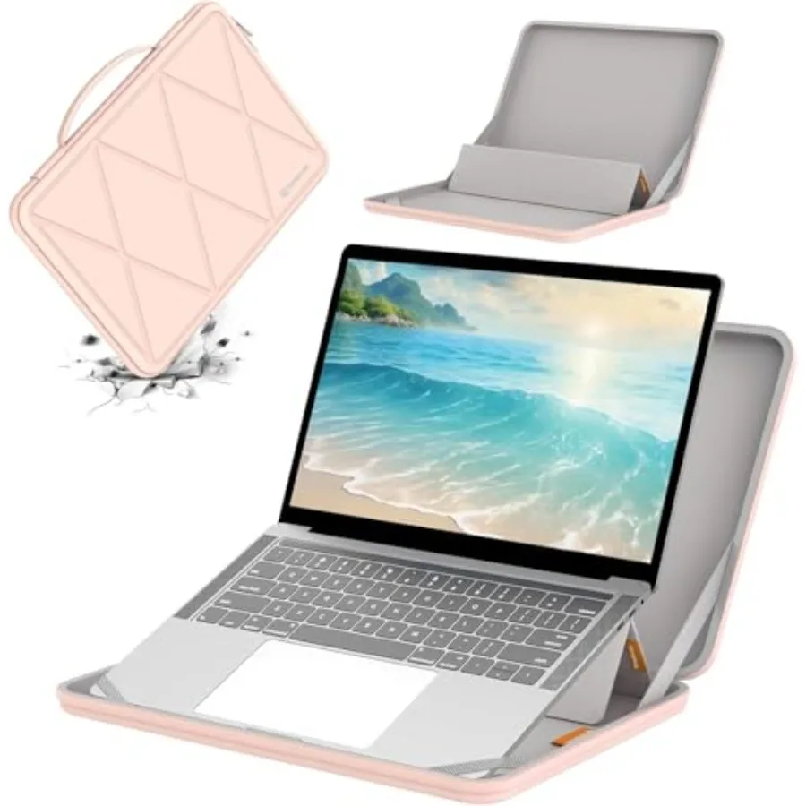 

MS24T Hard EVA Protective Sleeve with Stand Compatible for 11.6 inch Lenovo 500e/500w/300w Gen 3/2 Lenovo 300e Gen2/3/Chromeboo