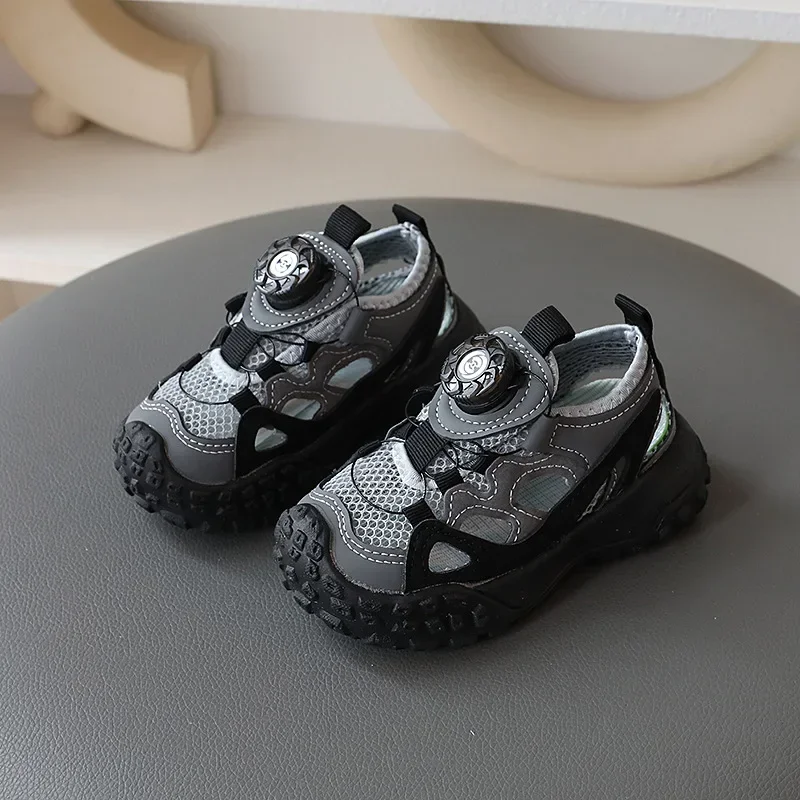 2024 New Summer Sandals, Breathable Casual Shoes for Boys and Girls, Non-slip Beach Shoes for Small and Medium-sized Children