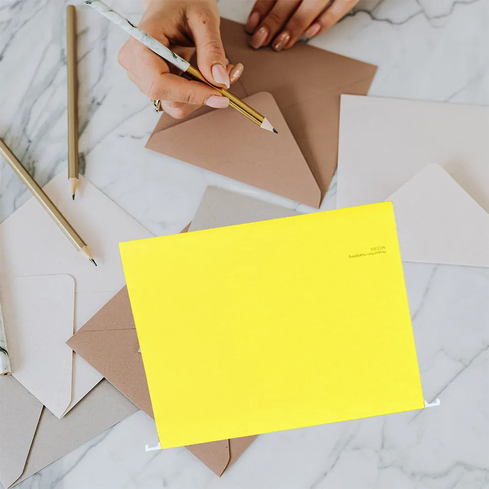 

Набор из 5 подвесных папок-органайзеров для документов, чеков и счетов, портативный держатель для офисных принадлежностей