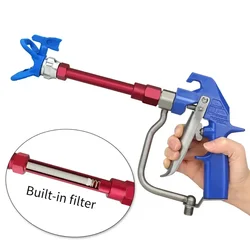 Tpaitlss Spray Gun Extension Rod Paint Filter Coarse Filter Anti Clogging