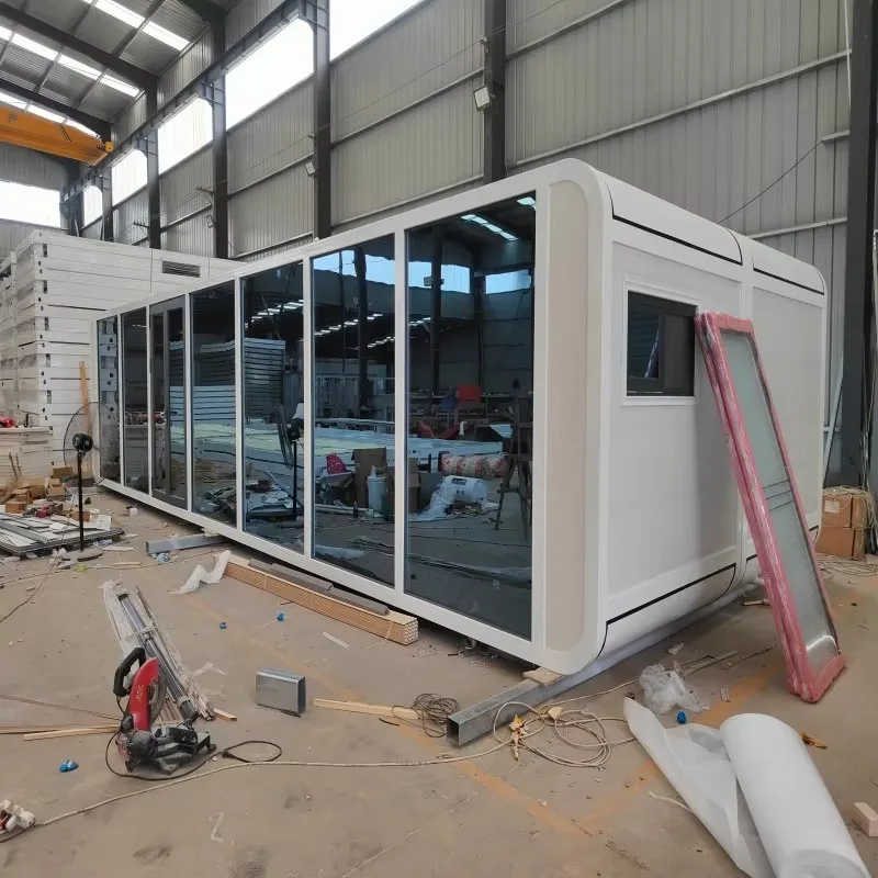 Seismic Optimized Foldable Container House Flexible Connection Structure Buffer Seismic Impact Safe And Reliable Modular Shelter