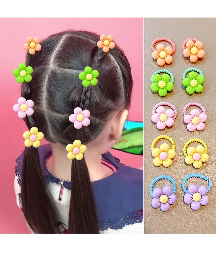 Children\'s Rubber Bands Are Not Harmful To Hair Have Good Elasticity Girls\' Baby Headband Small Tie Chirp Loop Accessories
