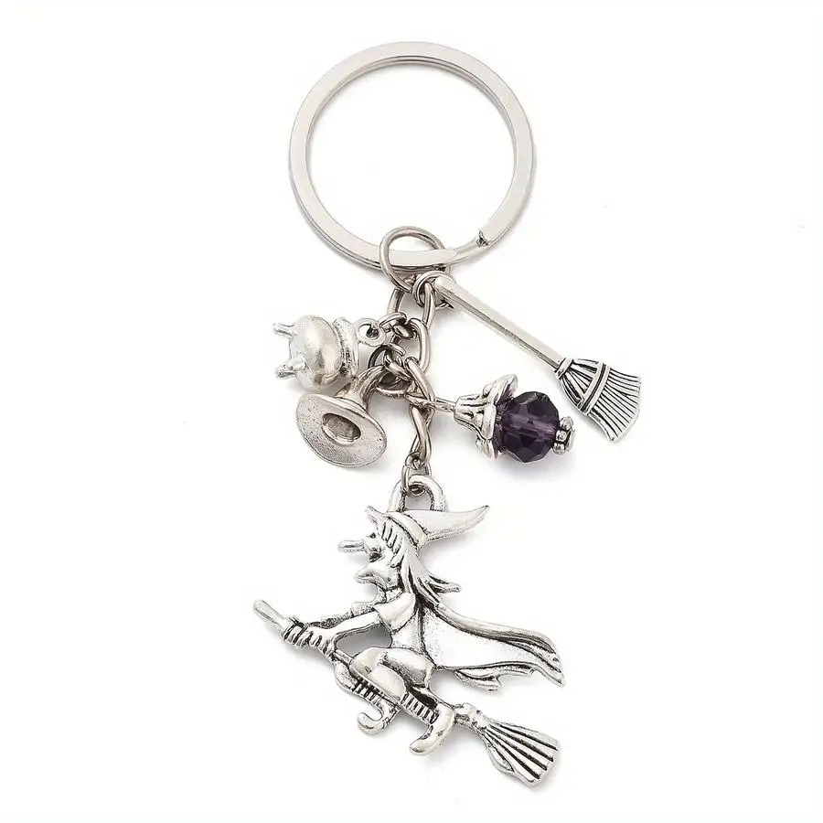 1/5/10/20/50/100pcs A Witch Pendant Keychain, 9Cm, Suitable for Decorating Bags, Phones, USB Drives, And Headphones, Also a Char
