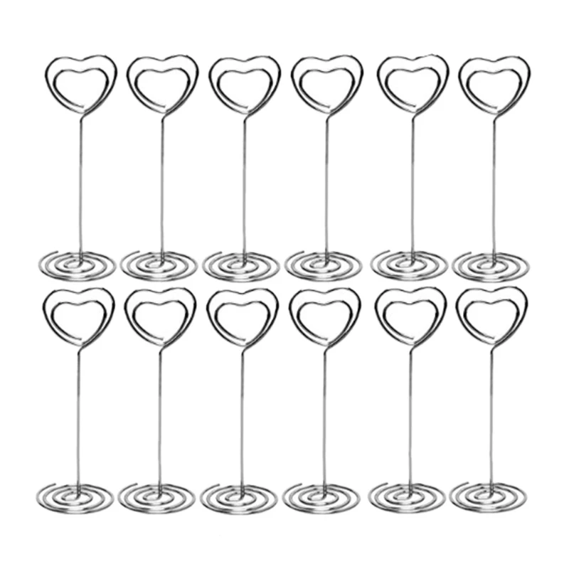 

3.5 Inch Table Number Holder Set Of 20 Place Card Holders Table Number Holders Wedding Card Holder