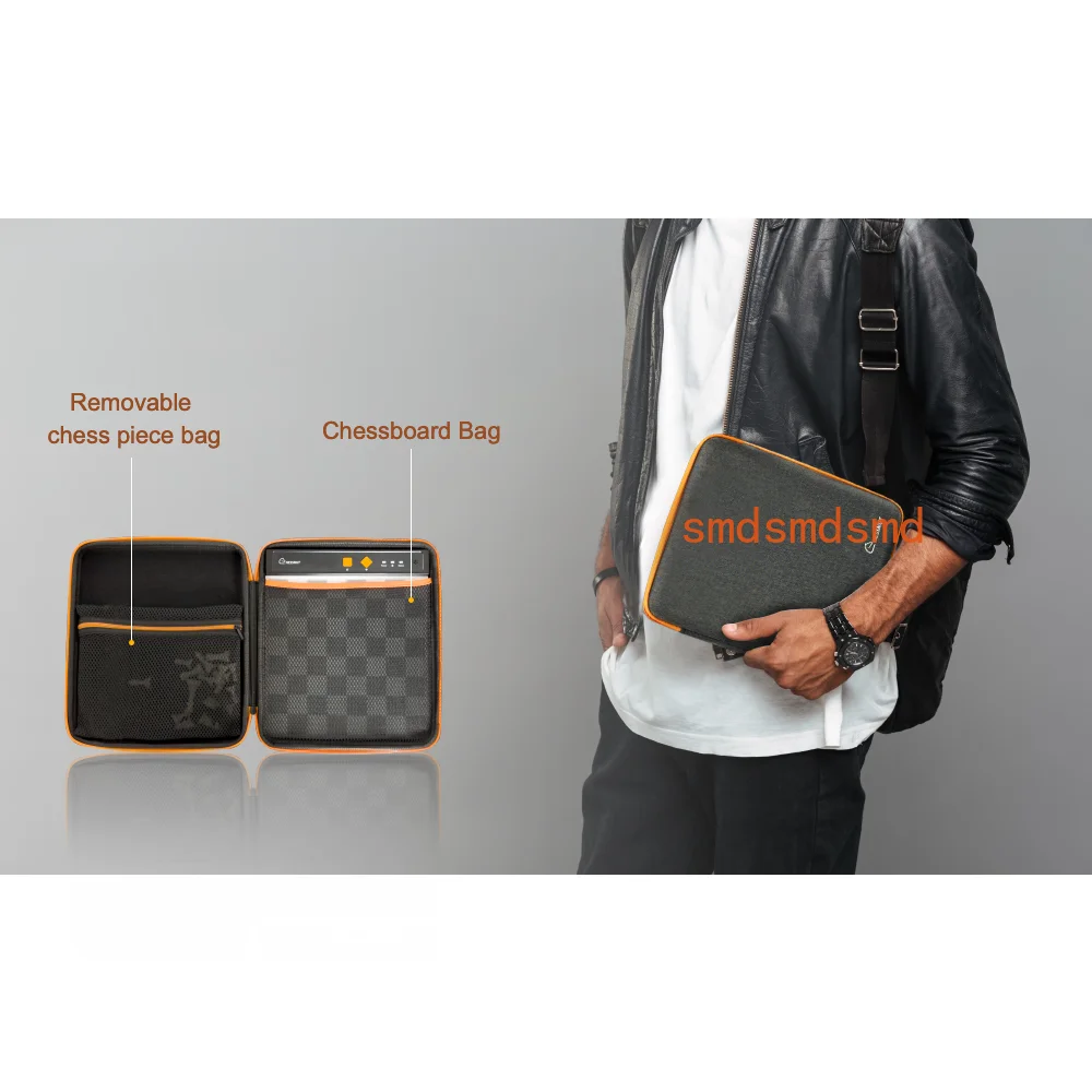 Go Ultimate Portable Travel Electronic Chessboard (Orange)