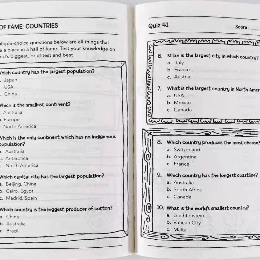 Smart Kids Series 10 English Picture Book for Children's Logic and Mathematical Reasoning Training