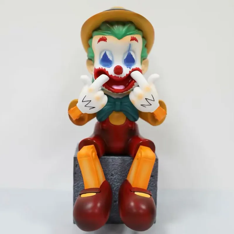 Long Nosed Clown Home Decor Figurines Statues Office Room Desk Decoration Sculptures