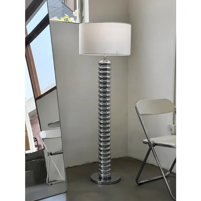 

Simple Retro Led Floor Lamps for Living Room Sofa Side Remote Control Dim Standing Lights Bedroom Bedside Lamp Ambient Light