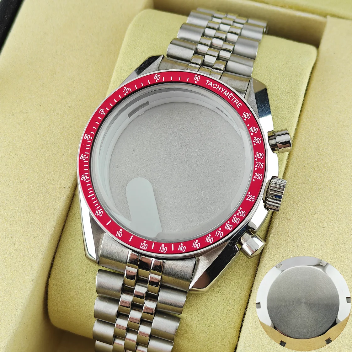 VK63 케이스 39.7MM 5비드 밴드 문 워치 케이 - Jewelry Making Watches 리뷰 및 가격