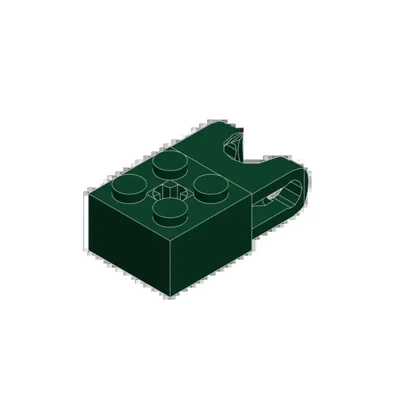 100Pcs 92013 2X2 Ball Socket Wide Axle Hole Building Blocks MOC Compatible With Brick Children Toys Gift Box