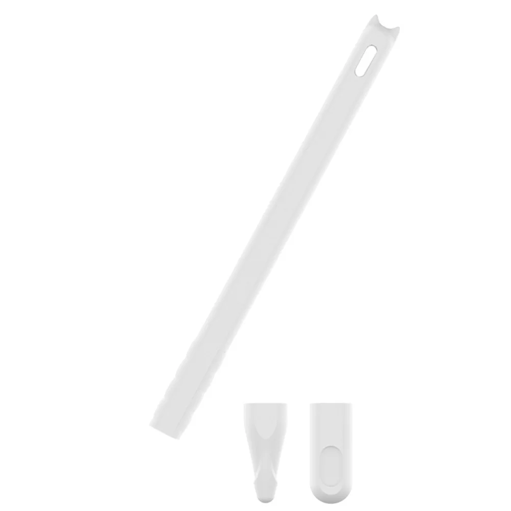 

3Pcs Stylus Pen Protective Cover Silicone Case Anti-Scratch Anti-Lost 360 Full Protection Nib Cover Protective Skin Black