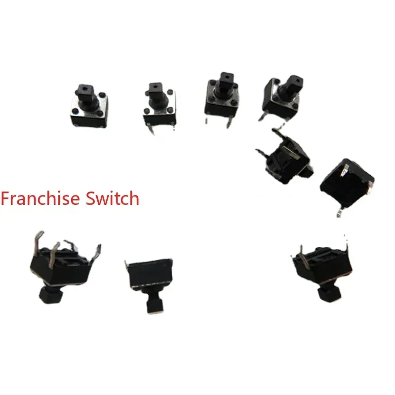 10PCS Imported Tact Switch 6*6*7.3 Square Head   Key  Micro  Audio Home Appliances