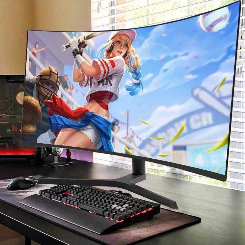 34 Inch Curved Monitor 144HZ 165hz Computer Screen PC Monitor 4K Gaming Monitors For Enhanced Gaming Experience
