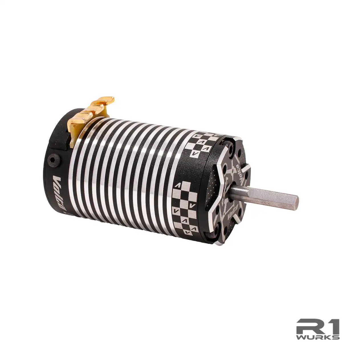 

RC Motor 550 6000KV Sensored Brushless Motor 4 Poles 2S Lipo Battery 5.0mm Shaft for 1/10 SCALE RC CAR TRUGGY/MT/DRAG Models