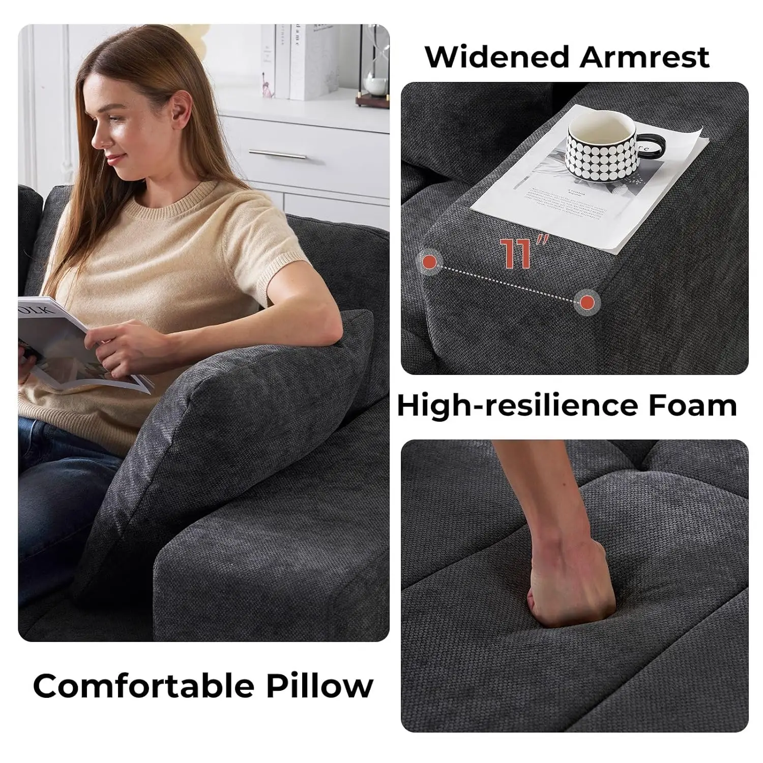 Thumbnail 3 - #12 Best Rated Modular Sectional Sofas to Buy in 2026