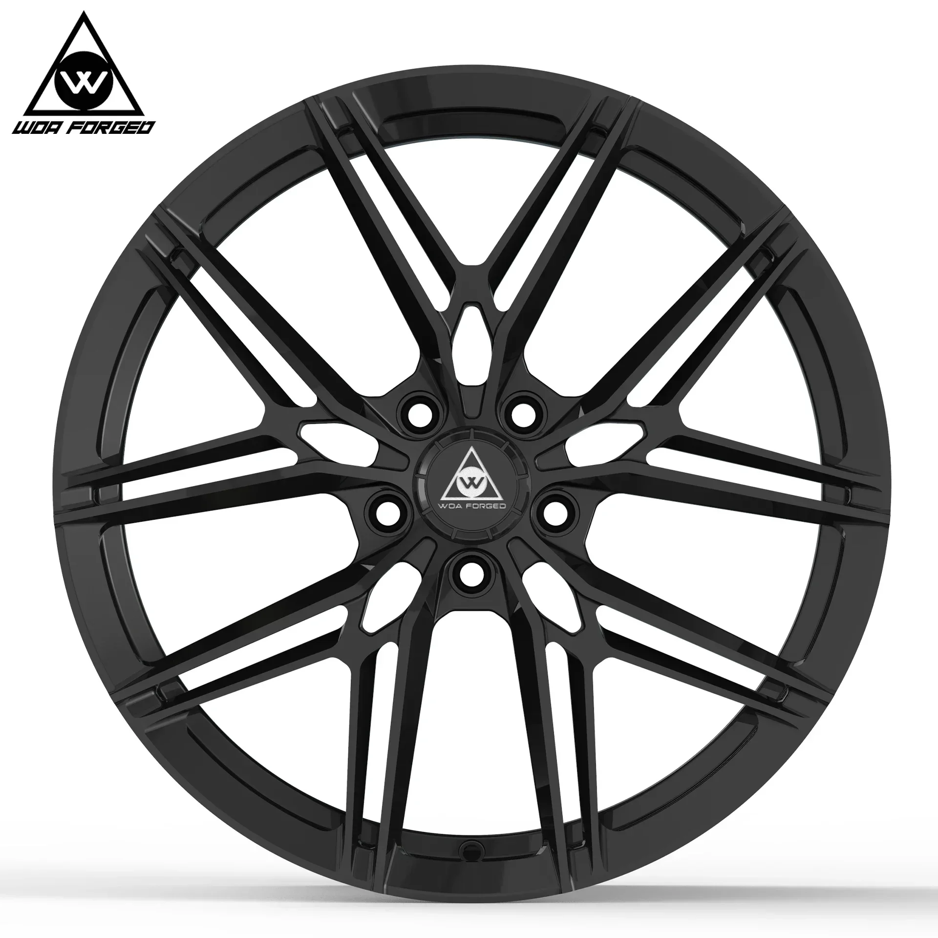 Custom Color Alloy Double 5-spoke Passenger Car Wheel Hub Forged Rim Costom Size for OZ ULTRALEGGERA