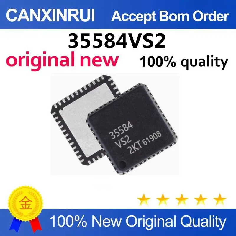 (5-100piezas)35584VS2 TLF35584QVVS2 Automotive computer board power IC chip QFN