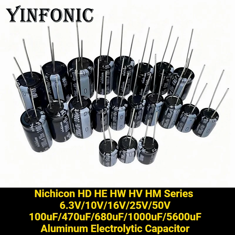 10Pcs/Lot Nichicon …