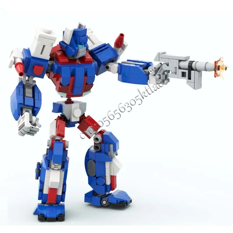 429 PCS Brickheadz Max Shield MOC, Design Modular Personalizável de Blocos de Construção, Brinquedo Criativo Popular para Crianças, Presente de Natal