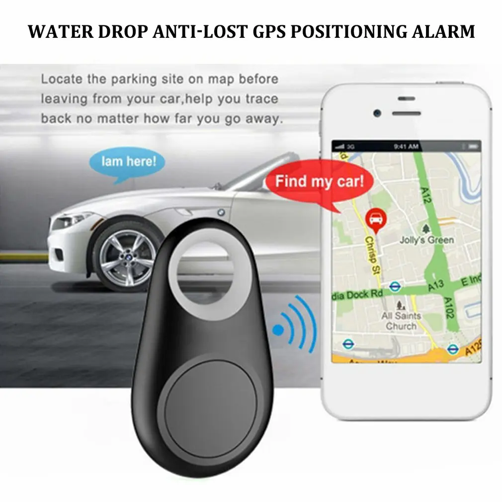 Inteligentny Mini urządzenie śledzące GPS Anti Lost Finder iTag Tracker lokalizator GPS bezprzewodowy portfel pozycjonujący Pet Key Wireless 4.0