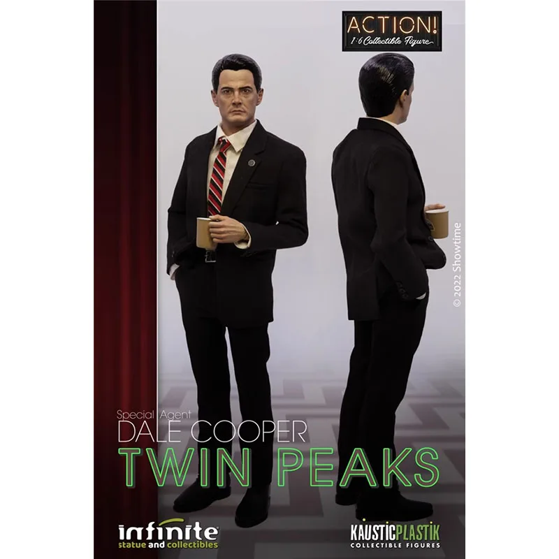 

In Stock Original Infinite Statue DALE COOPER DALE COOPER Twin Peak Deluxe Edition 1/6 Movie Character Model Collection Toy Gift