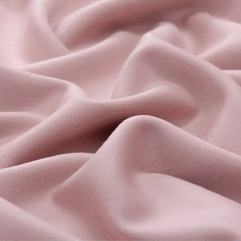 

Double-sided plush fabric can be peeled and thickened cloth autumn winter coat 80 colors