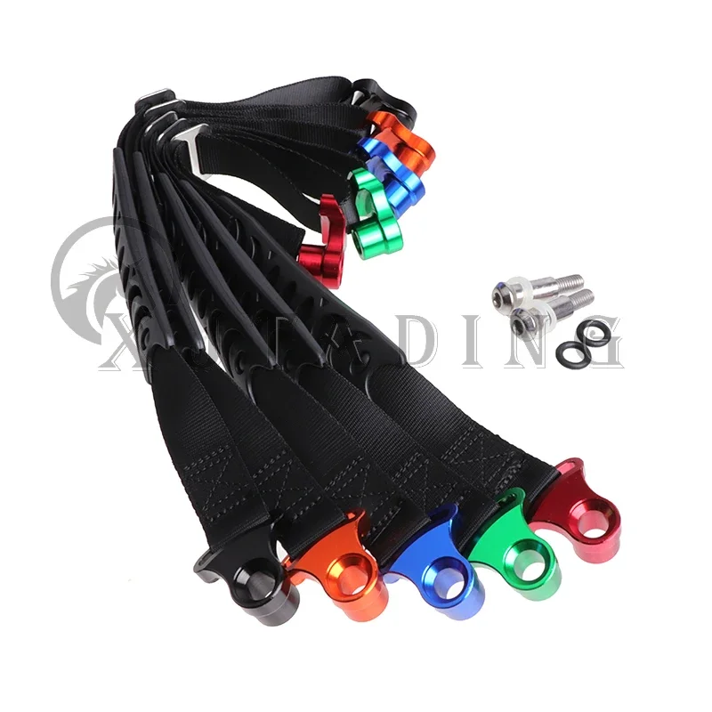 Universal Motorcycle Motocross Rear Seat Rescue Pull Strap Sling Belt C1 Fit For YAMAHA HONDA KAWASAKI SUZUKI Dirt Bike Enduro