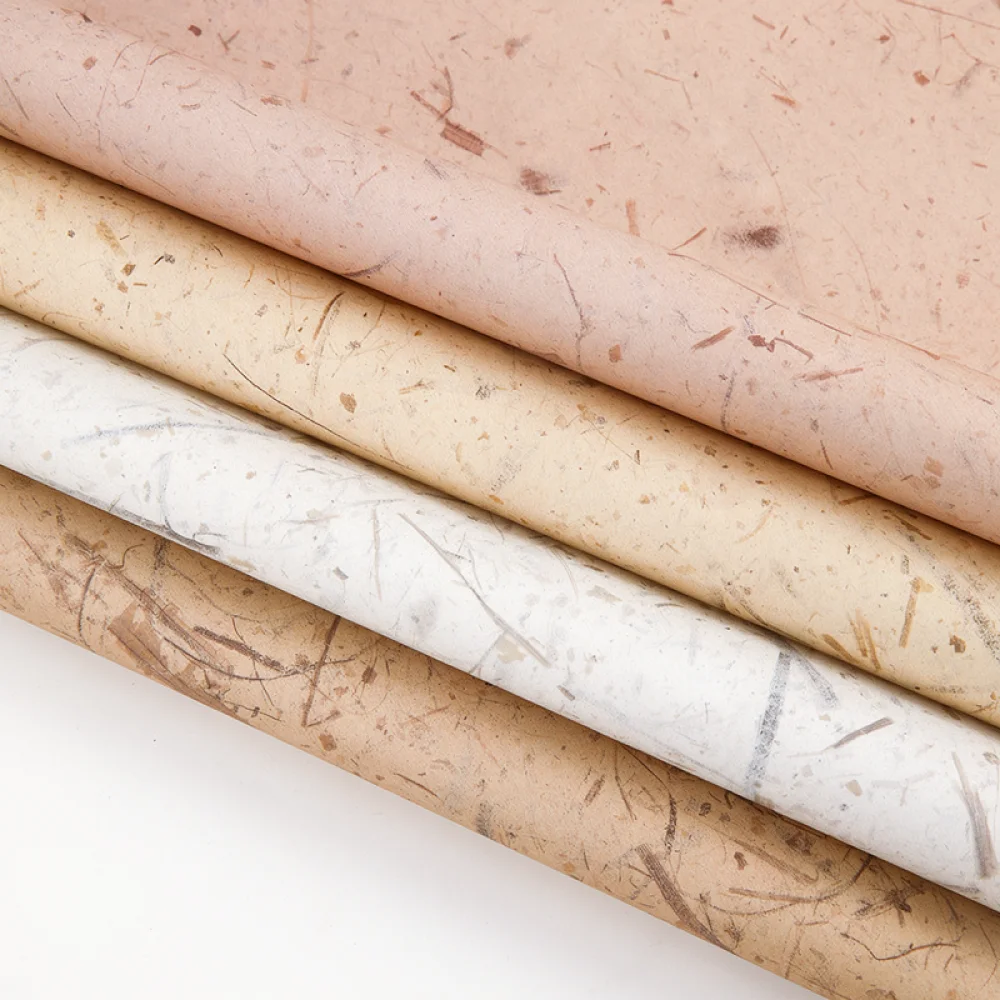 Papel Kraft con Textura de Hoj - Natural Florist Supply reseña y precio