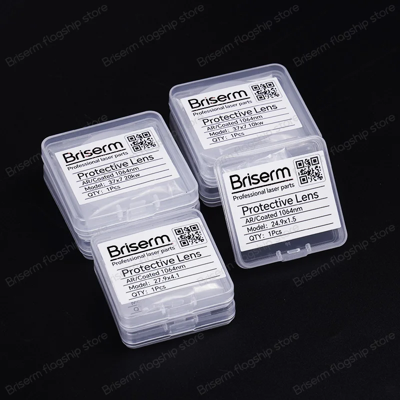Laser Welding Protective Lens 18x2 20x2 20x3 20x4mm Laser Protective Glasses SUP WSX Qilin Au3Tech Laser Welder Lens