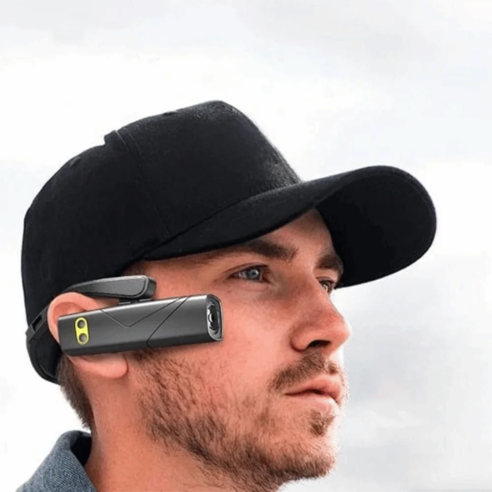 

5 Lighting Modes LED Headlight High Brightness Waterproof Motion Sensor Headlamp Super Bright Ultra Light Ear-Mounted Headlamp