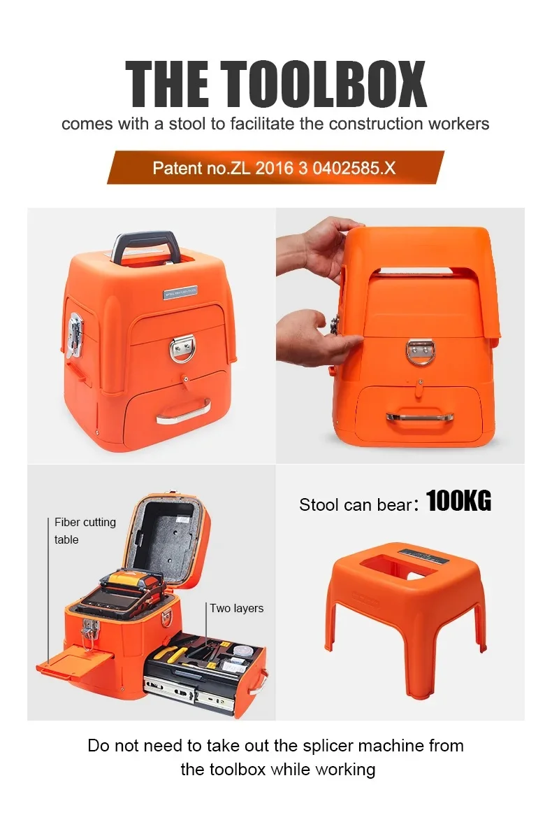 Best Selling AI-9 Optical Fiber Fusion Splicer Tool 4G 6 Motors SC FTTH Fiber Optic Fusion Splicing Ai9 Smart Machine Equipment