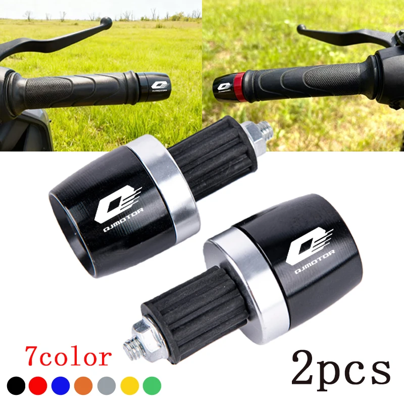 For Qjmotor Srt Srk Srv 250 300 550 650 800 S Qj 500S 300S Accessories Motorcycle Handlebar Grips Handle Bar Cap End Plugs