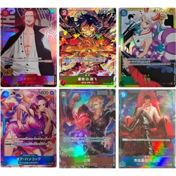 Anime One Piece Opcg Series Op01 Monkey D Luffy Shanks Yamato Boa Hancock Collection Card Children's Toys Board Game Card