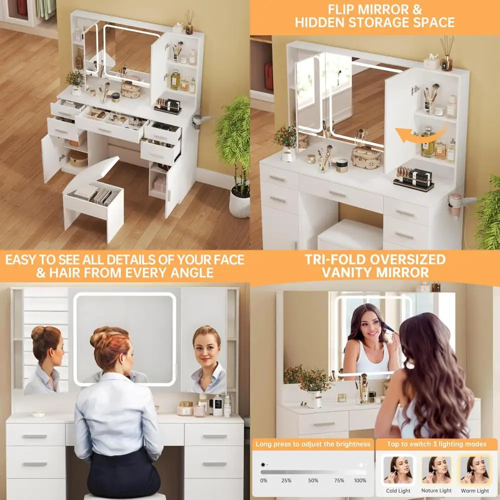 Illuminated Makeup …