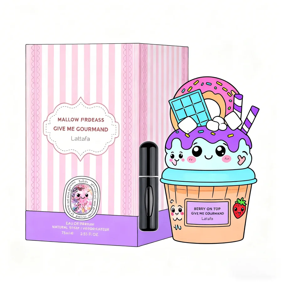 مجموعة عطور لاتافا جورماند - عطور متنوعة مستوحاة من الطعام (فانيليا/قهوة/شوكولاتة والمزيد) |   طويلة الأمد أو دي