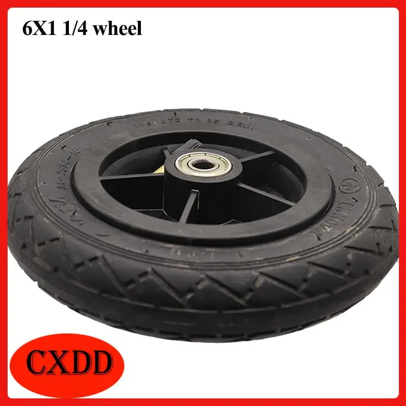 

Сменная надувная пластиковая шина 6X1 1/4 для колеса электросамоката и аксессуаров