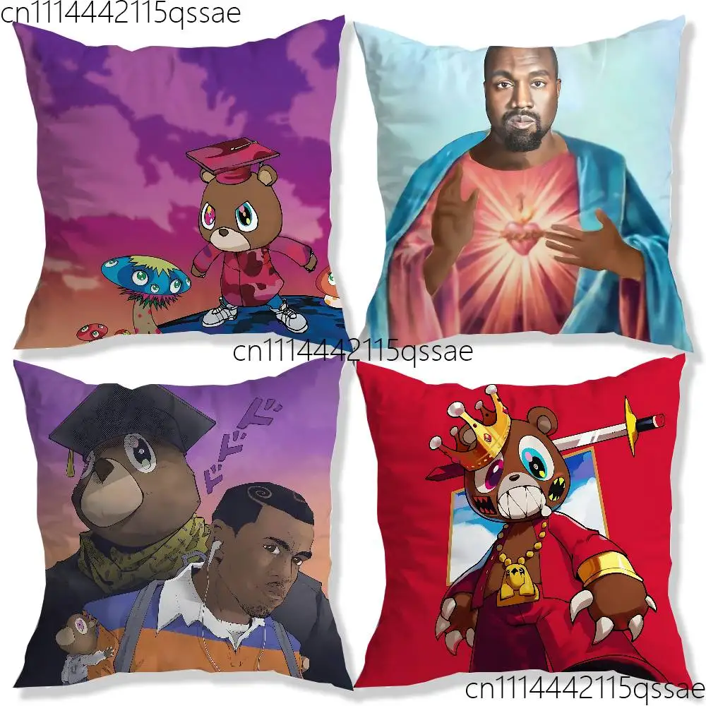 K-Kanye W-West Jesus Is King Pillow cases Sofa cushion cover home bedroom room decoration