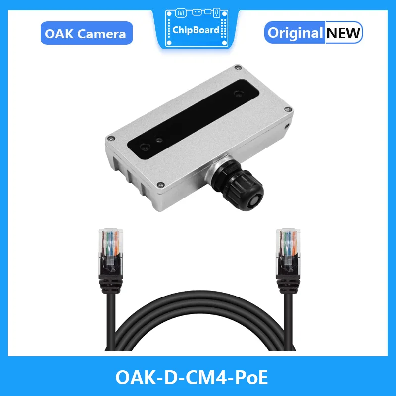 OAK-D-CM4-POE Camera Machine Vision OpenCV AI Depth Development Camera ROS Robot Raspberry Pi