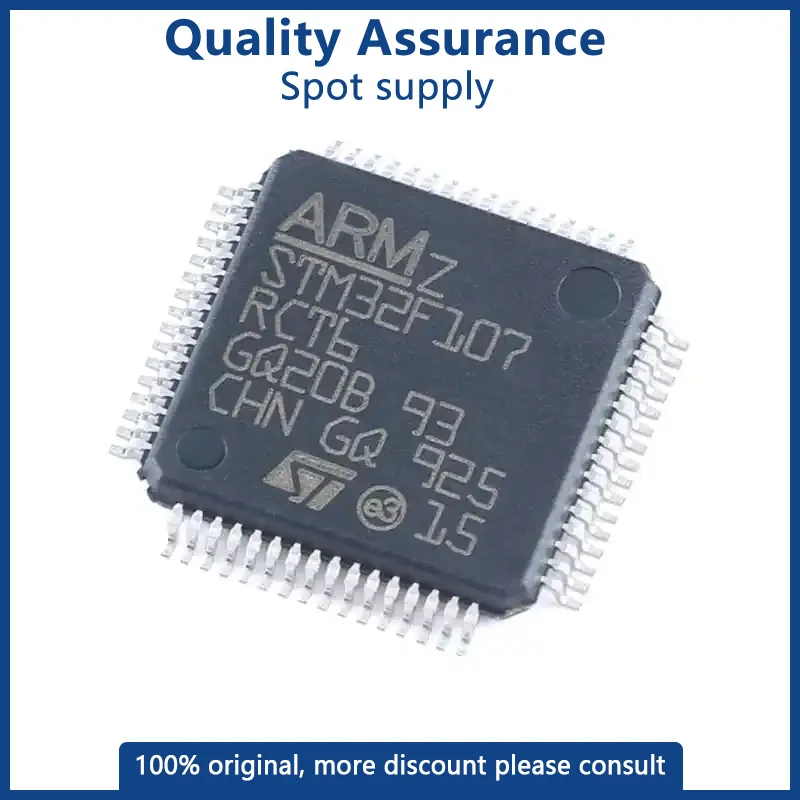 STM32F107RBT6 STM32F107RCT6 STM32F107VBT6 STM32F107VCT6 STM32F107 STM32F STM32 STM IC MCU Chip Microcontroller LQFP