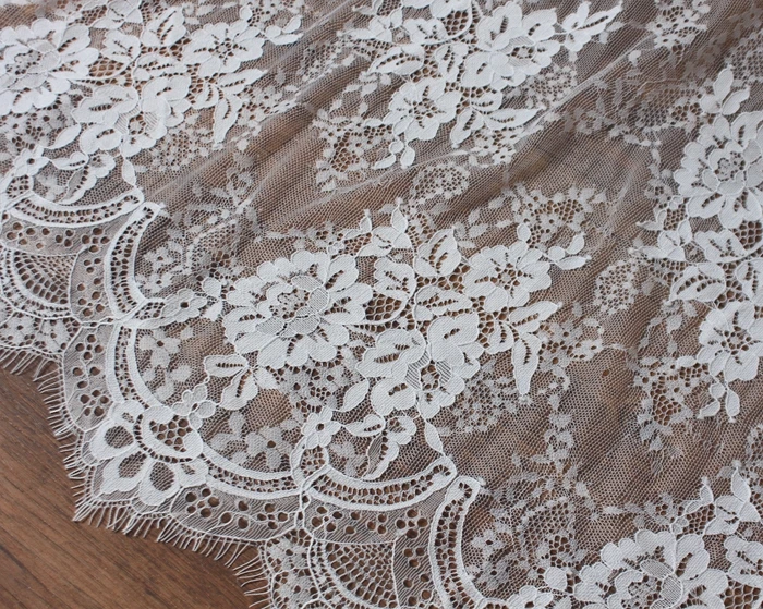 

High Quality Eyelash Lace Accessories, Suitable for DIY Clothing, Dresses, Curtains, Fabrics Background Decoration Accessories