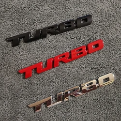 Naklejki metalowe 3D Naklejki do ładowania Turbo w samochodzie