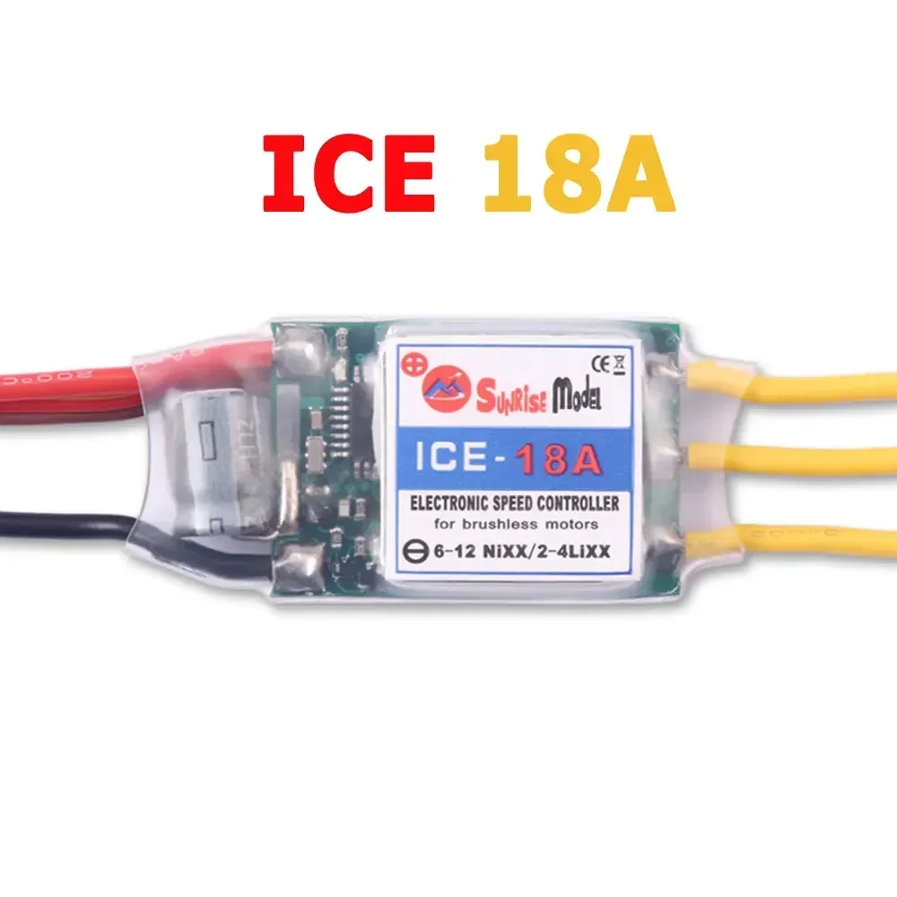 SunriseModel ICE 2-6S Helikopter Vliegtuig Borstelloze ESC met BEC Uitgang 18A 30A 40A 45A 60A 90A 100A 120A 150A voor RC Modellen DIY