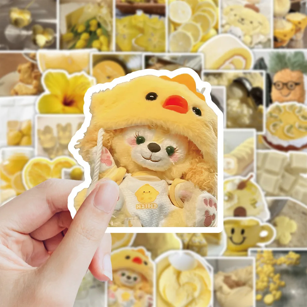 63 pçs limão ins estilo adesivos criatividade realista graffiti decoração diy notebook mala guitarra geladeira telefone decalques