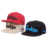 Unisex Cookies Embroidery Hip-hop Hats Spring Autumn Outdoor Adjustable Casual Baseball Caps Sunscreen Hat