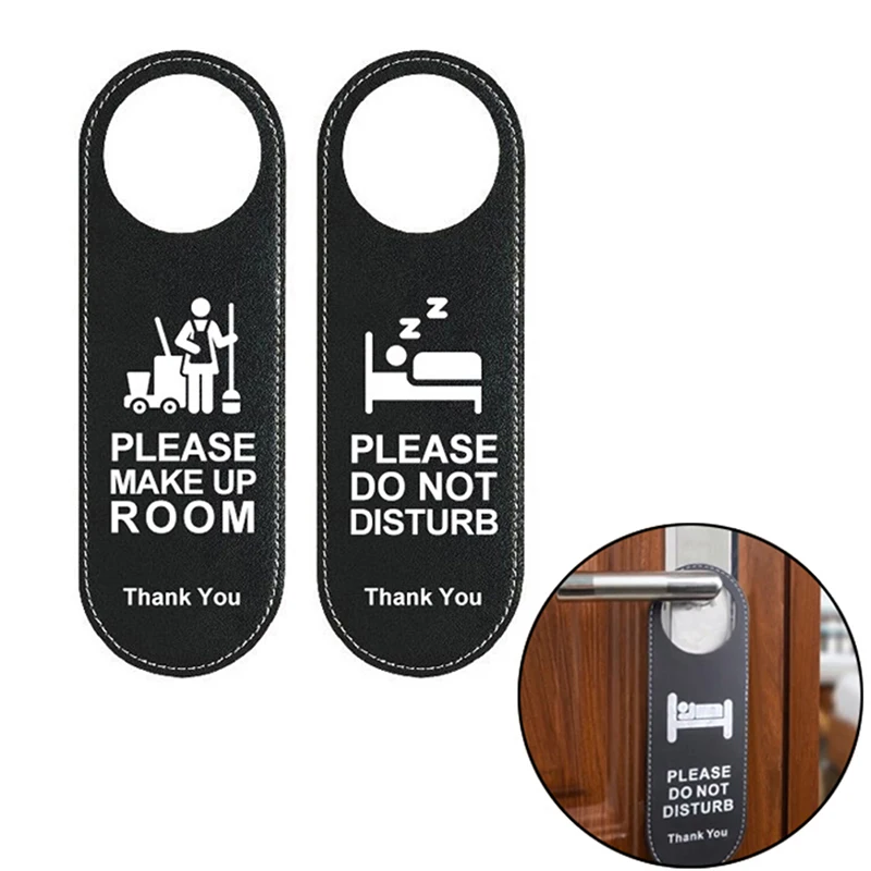 Make Up Room Hotel Bulletin Board Do Not Disturb Signs Door Hanger Tags Door Knobs Hanger Pendant Cleaning Label